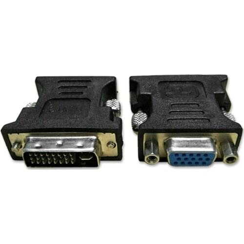 For Wholesale supply of DVI to VGA adapter DVI (24+5) toVGA male to female interface graphics card connected to the monitor