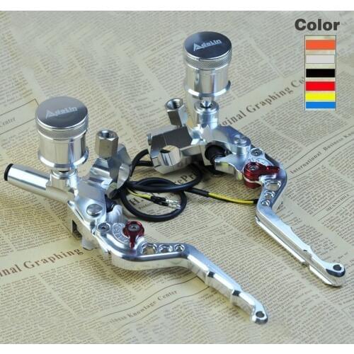 Motorbike Racing bike lever brake pump hydraulic clutch set piston for honda yamaha kawasaki suzuki master cylinder motorcycle