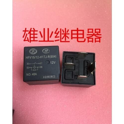 HFV15-12-H1TJ-R 40A car Relay HFV15-12V 4PIN