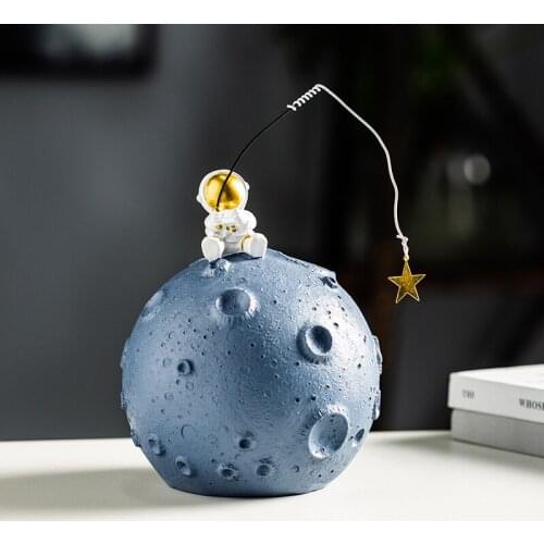 Creative Astronaut Spaceman Coin Bank Children Piggy Bank