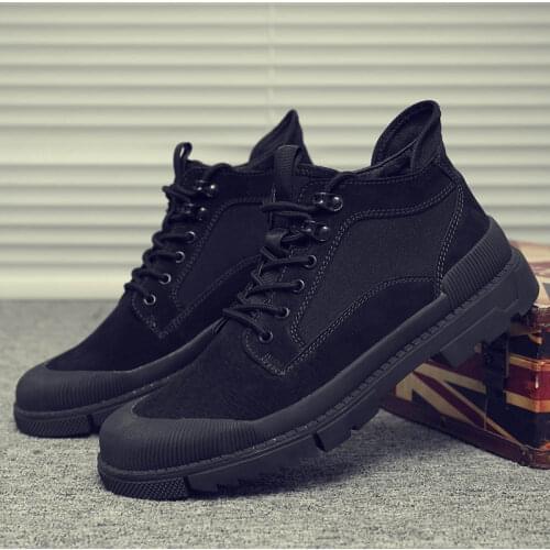 Boty work Mens land hiking BOOTS heel combat mens military black protective timber leather high tactical for home waterproof