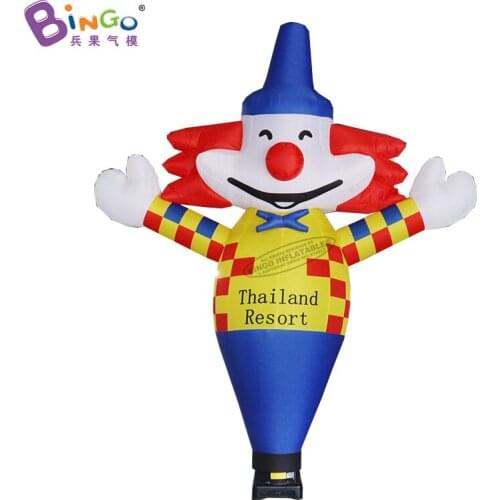 Portable 3.8x4 Meters Inflatable Clown Air Dancer For Restaurant/Childrens Playground Decoration - BG-D0027-3