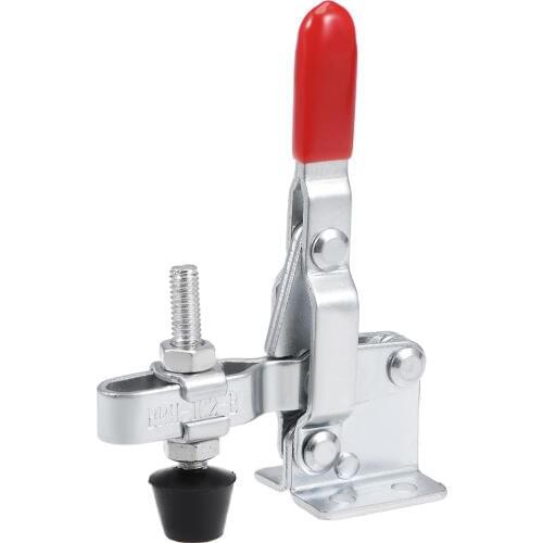 Uxcell Toggle Clamp BRH-102-B Vertical Quick-Release Hand Tool 100Kg/220Lbs Capacity