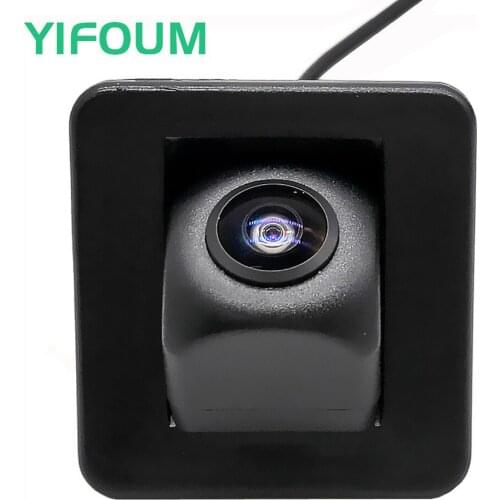 YIFOUM Fisheye Lens Starlight Night Vision Car Rear View Camera For Kia K3 K3S Rio Cerato Forte/Hyundai i30 Elantra Reserve Hole