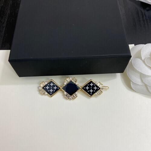 Hot Fashion Luxury summer Hair Clip For Women Leopard Marble Textured Geometric Water Drop Duckbill Barrette Hairpin Accessories