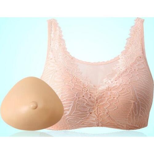 Women Bras Light Artificial Breast Breathable Underwear Female After Breast Cancer Surgery Mastectomy Special Bra Lingerie H4649