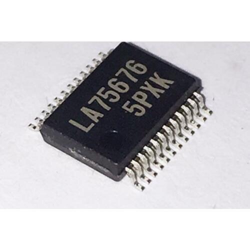 10pcs LA75676VA-TLM-E LA75676VA LA75676 Package TSSOP-24 Signal Processor Brand New Original