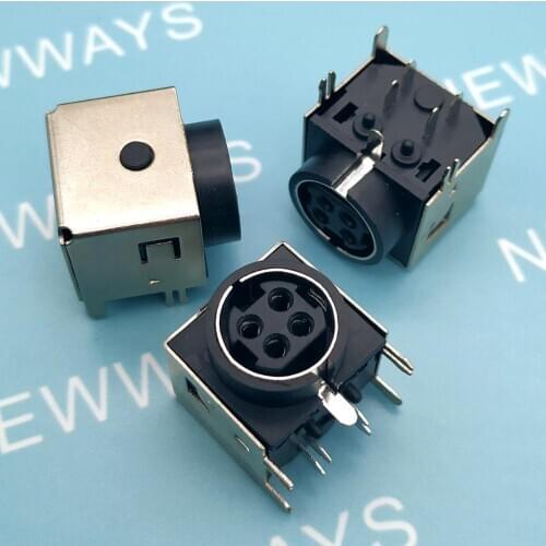 100Pcs S Terminal Female Large 4-Core S-Terminal Din-4P Terminal Socket Din-422 Mpc-4- Wiring Plug