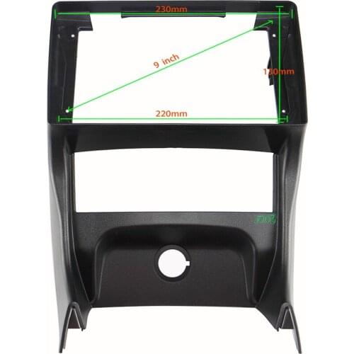 9 INCH Car Audio Frame GPS Navigation Fascia Panel Car dvd Plastic Frame Fascia is suitable for PROTON SAGA BLM 2008-2015