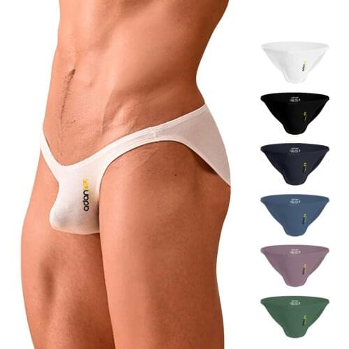 ADANNU Brief Double D Design Liberates The Arm Underwear Mens Breathable Independent Codpiece Anti Pinch Cut Males Soft Short