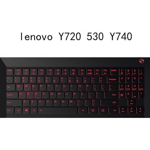 Laptop Keyboard skin Cover clear for lenovo Y545 Y720 Y540 530 520 R720 15.6 size Y730 Y740 17.3 inch silicone anti-dust TPU