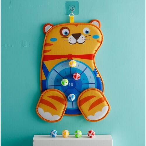 Children Throw Sticky Ball Dartboard Target Ball Game Family Sport Game Party Outdoor Sports Baby Indoor Sucker Ball Funny Toys