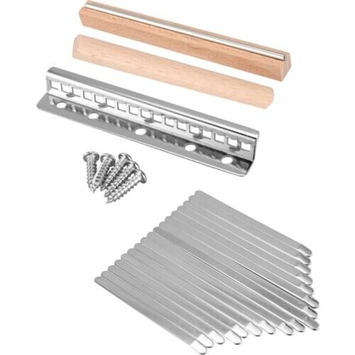 For Kalimba Mbira DIY 17 Keys with Thumb Piano Bridge Percussion Instruments for Luthiers Makers