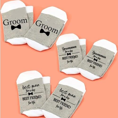Groomsman Best man for a day best friend for life Proposal Gift Groom to be Wedding engagement bachelor party decoration present