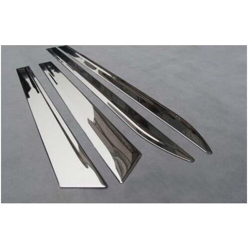 Stainless Steel Body door Side Molding trim Chrome for 2010-2013 Cadillac SRX