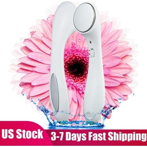 Ionic Heating Face Wash Prevent Wrinkle Eye Massager Face Cleaning Nutrition Import Dirty Remove Instrument Skin Care Tools