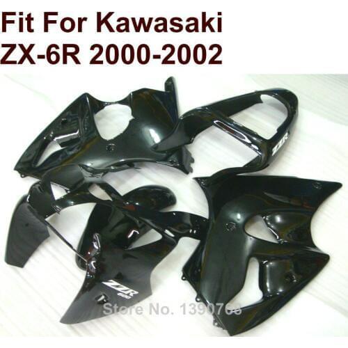 Hot sale fairings for Kawasaki ZX6R dark green 00 01 02 Ninja ZX 6R 636 2000 2001 2002 fairing kit CN56
