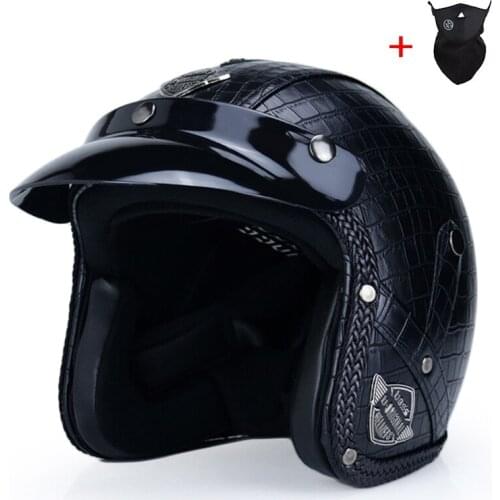 Hot sale Voss brand casque moto capacete motorcycle helmet vintage helmet high quality 3/4 open face Halley helmets DOT