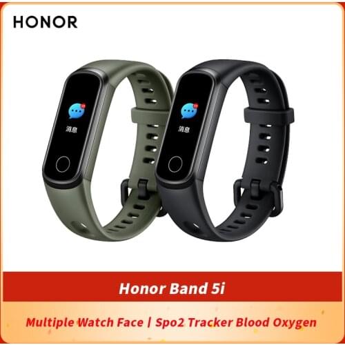 Original Huawei Honor Band 5i Smart Wristband Touch Screen Magic Color heart rage ftness sleep tracker USB Charge