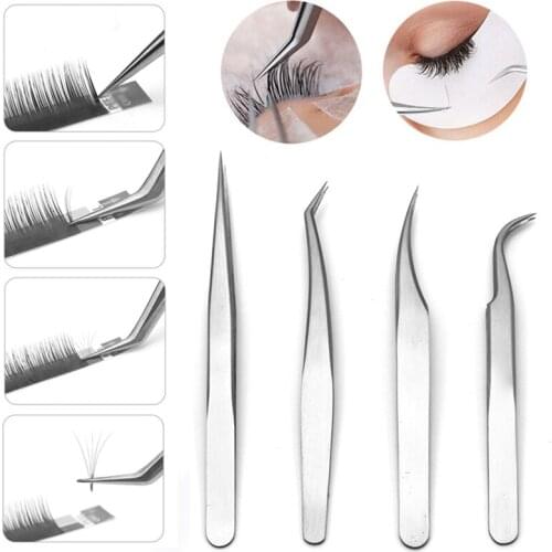 100% Genuine Vetus ST Series New HRC 38 Ultra Precision 302 Stainless Tweezers Mink Eyelash Extensions Anti Acid