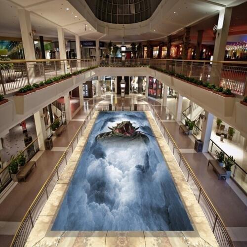 Beibehang Custom large frescoes in beautiful snake atmosphere 3d painting pvc thicker wearable waterproof tamper background