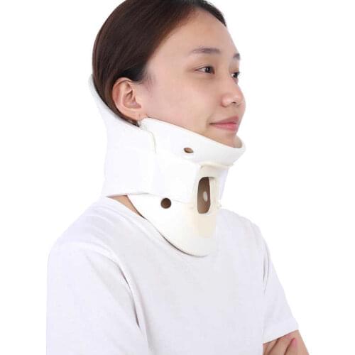Adjustable Neck Support & Brace Cervical Collar Vertebrae Neck Support Pain Head Stretcher Relief Neck Orthosis Braces Unisex