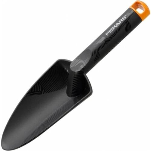 Fiskars Nursery Tool Hand Flower Trowel Outdoor DIY Transplant Orchards Farms Garden Tool Ergonomic SoftGrip Handle Transplanter