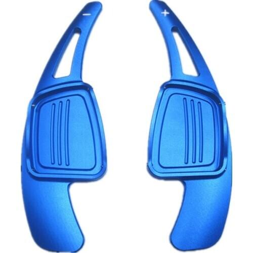2pcs Car Sports Steering Wheel Shift Paddle Shifter For Audi A3 / S3 facelift A5 S5 2017 A4 B9 Q7 2016-2017 TT TTS