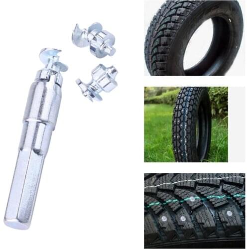 100pcs Wheel Tyre Stud Screws Winter Snow Tire Spikes for Car ATV Motorcycle Bike Shoes Tire Spikes