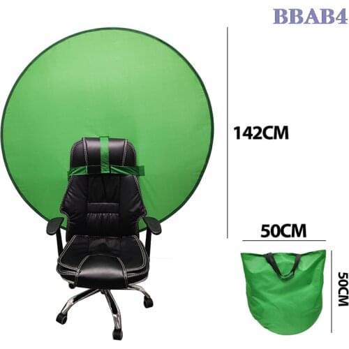 Photo Collapsible Reversible Popup Green Blue Screen 2in1 Background Panel