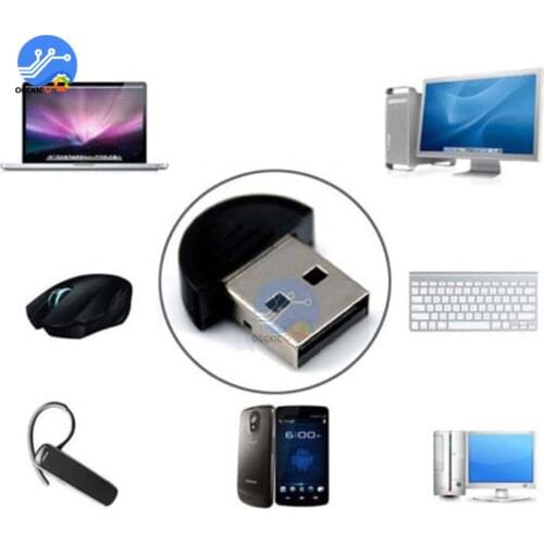 USB 2.0 Bluetooth Dongle Wireless Adapter for PC Computer Speaker Mouse Audio Receiver Transmitter USB Adapter