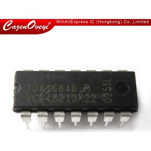 10pcs/lot TDA16846P TDA16846 DIP-14 In Stock
