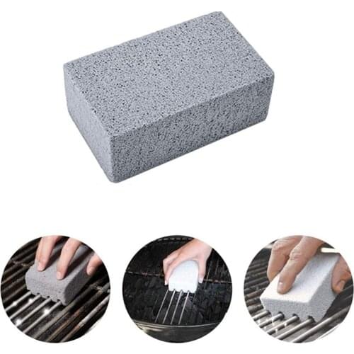 Barbecue Grill Cleaning Brick Block Multipurpose Non-stick BBQ Racks Stains Grease Clean Brush Stone Kitchen Baking Accessories