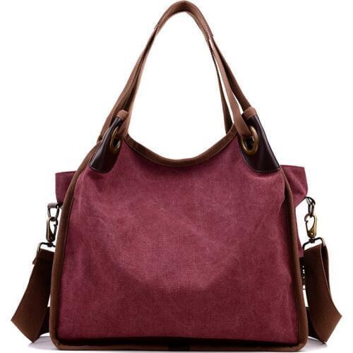 2020 Luxury Handbags Women Bags Designer Women Shoulder Bag Ladies Handbag Lady Messenger Bag Canvas Large Capacity Women Bags