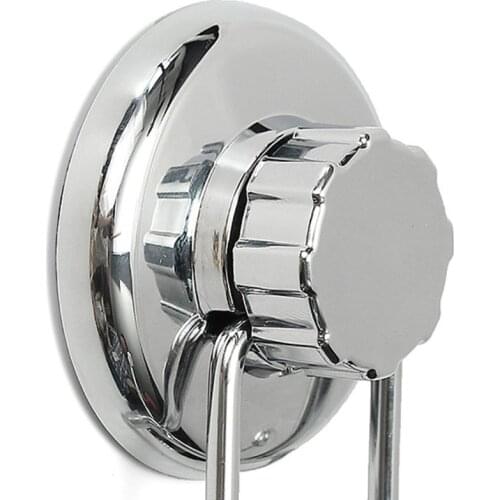 Anti-rust Stainless Steel Towel Rack Vacuum Suction Cup Toilet Paper Hanger