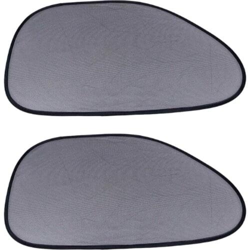 Car Universal Blackout Curtain Side Block Sun Shade Protection Cover For Rear mesh blind Window Front UV Max M8B1