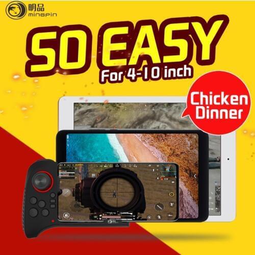 G5 inalámbrico controlador regulador del juego de Bluetooth + botón Joystick para Android 6,0 +/iOS 11,0 + 4-10 pulgadas teléfon