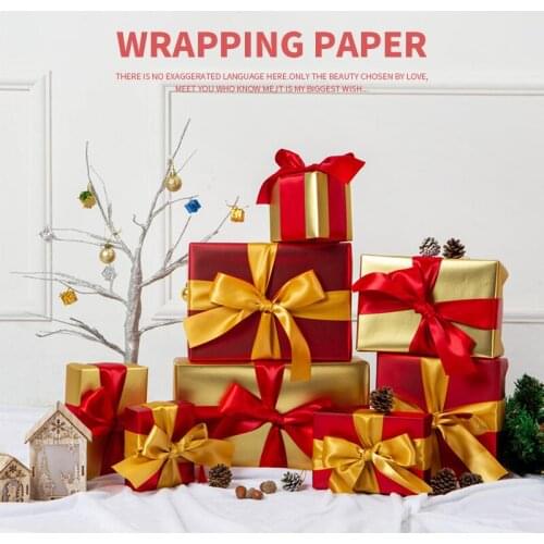 Christmas Window decoration Paper Merry Christmas Wrapping Paper Gift Present Wrap paper Party Decorative
