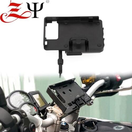 USB Mobile Phone Motorcycle Navigation Bracket USB Charging Support For R1200GS F800GS ADV F700GS R1250GS CRF1000L F850GS F750GS