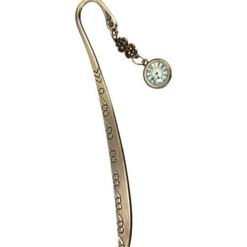 Design Retro Vintage Metal Alloy Bronze Bookmark Document Book Mark Label DIY Fit For Gift School Office Decor