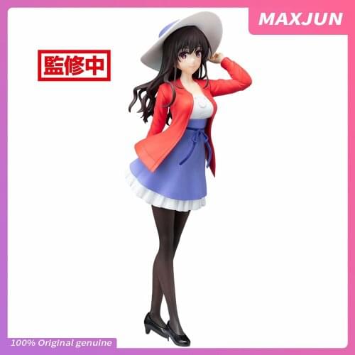 MAXJUN Genuine Anime Saenai Heroine no Sodatekata Figure Kasumigaoka Utaha PVC Model toys casual uniform Action figure doll