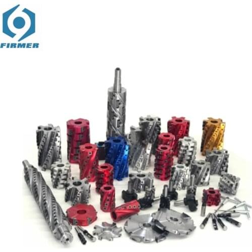 Woodworking spiral cutter head milling cutter head tools helical cutter head replacement band cutter customized product