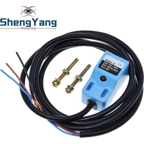 ShengYang SN04-N SN04-N2 DC NPN PNP NO NC 4MM DC 10-30V SN04 Inductive Proximity Sensor Detection Switch