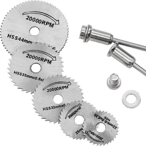 Metal HSS Wood Saw Blade Disc Circular Saw Blade High Speed Steel Woodworking Cutting Discs Cutting Tool Dremel Saw Blade #W0