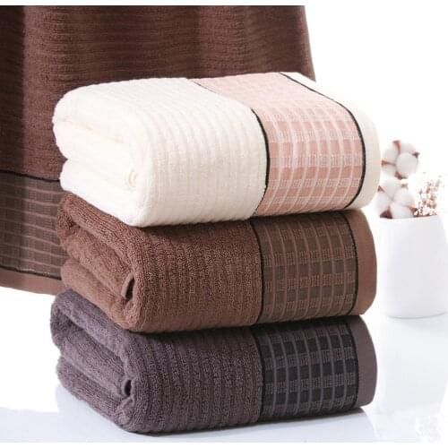 New Cotton Absorbent Bath Towel Thicken Adult Soft Custom Logo bath towels for adults set disposable towel