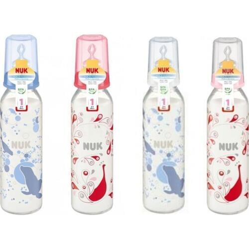 NUK Silicone Feeding Bottles