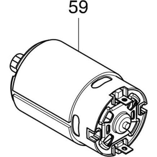 Genuine DC Motor For Makita 629253-8 DPT353