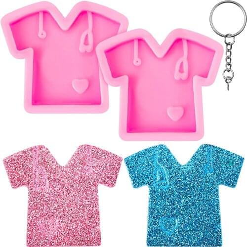 Silicone Baking Mold Cake Decoration Chocolate Handmade Clothes Biscuit Muffins Soaps DIY Tool