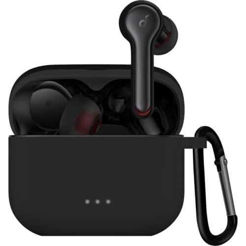 Silicone Case Anti-dust Scratchproof Anti-lost Portable Wireless Earbuds Protective Silicone Cover for Soundcore Liberty Air 2