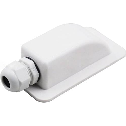 Double hole single hole junction box Waterproof ABS Roof Cable Entry Gland For Solar Panels Motorhomes Caravans Boats
